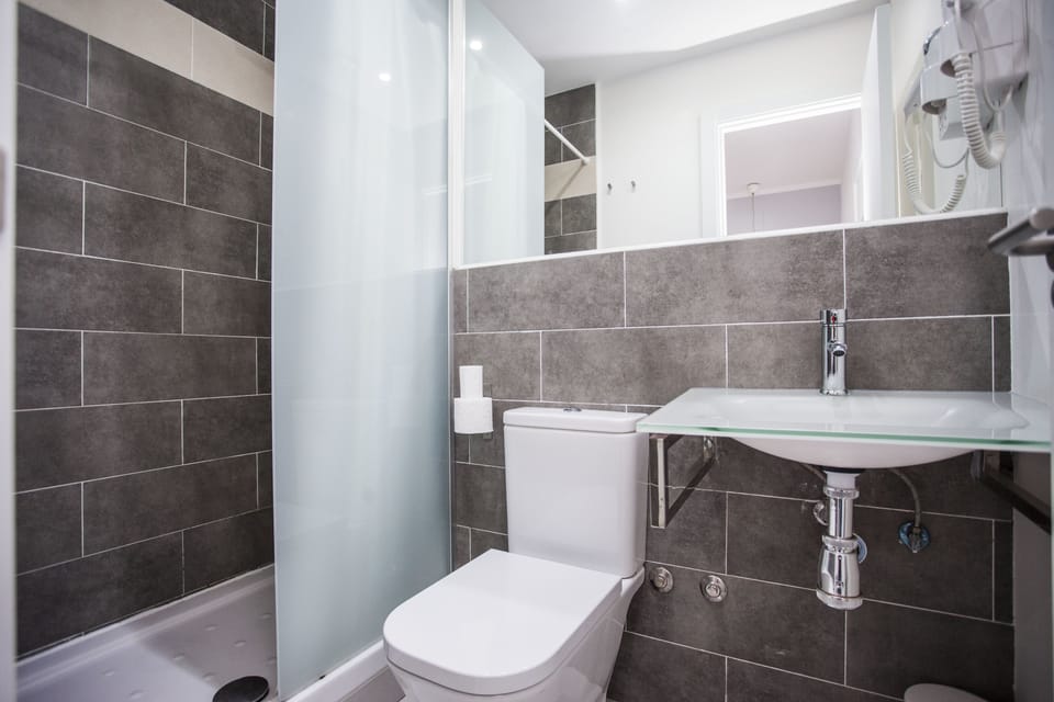 Standard Double Room | Bathroom | Hair dryer, towels