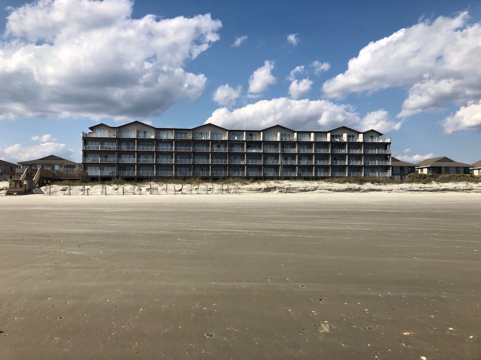 Condo is located on the second floor in the middle with wonderful views.