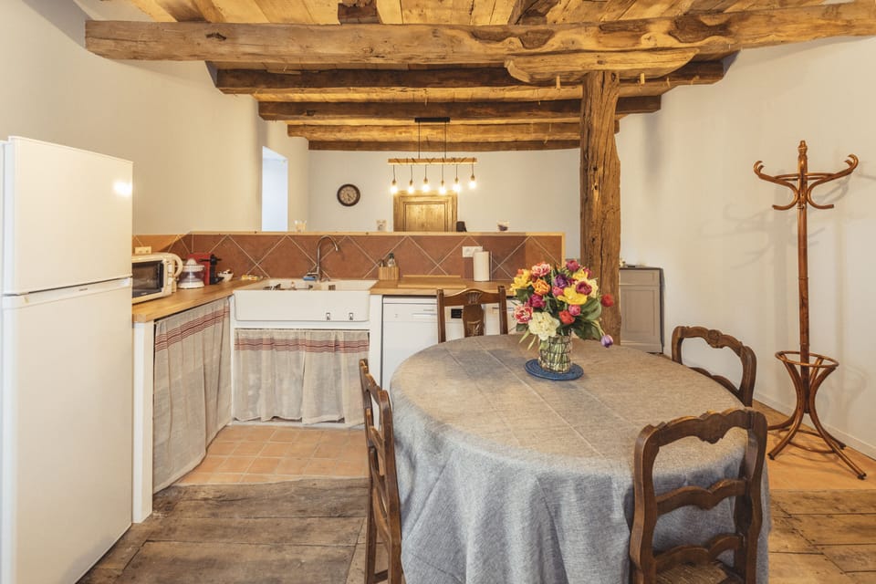 Premium Cottage, Ensuite, Pool View (Le four à pain) | Private kitchen