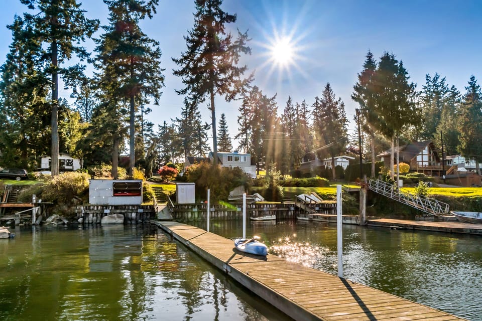 Dock on the bay side of home