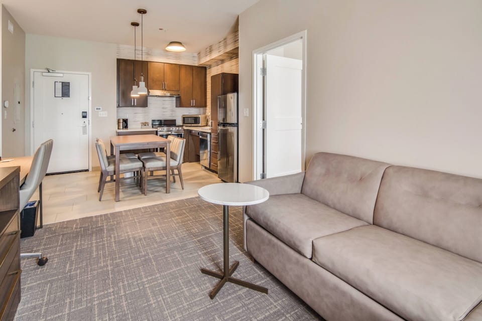 Suite, 2 Bedrooms | Desk, iron/ironing board, WiFi (free), bed sheets