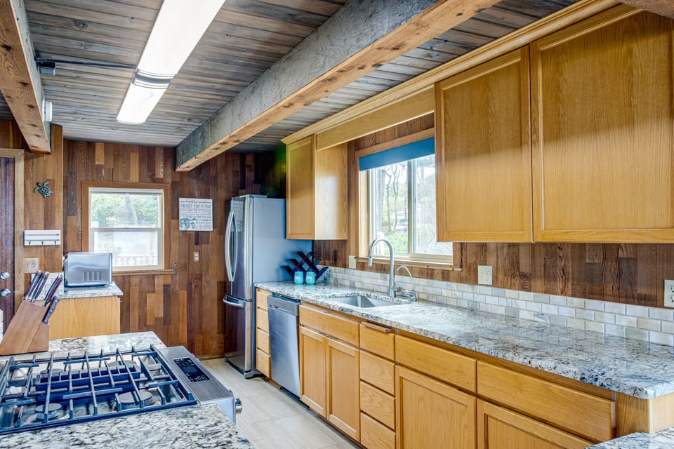 Cook up some local seafood in the open kitchen!