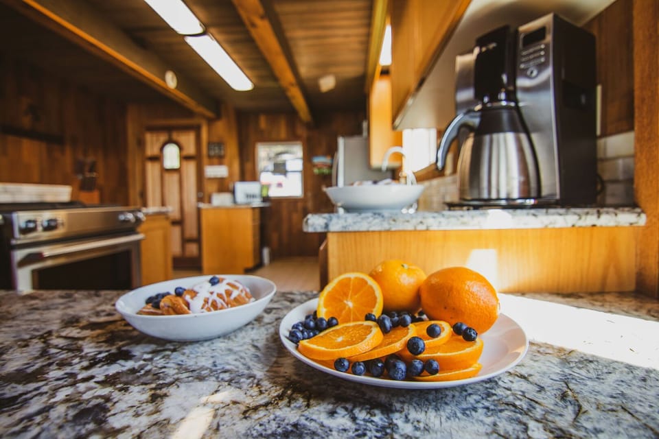Enjoy breakfast before you explore the coast.