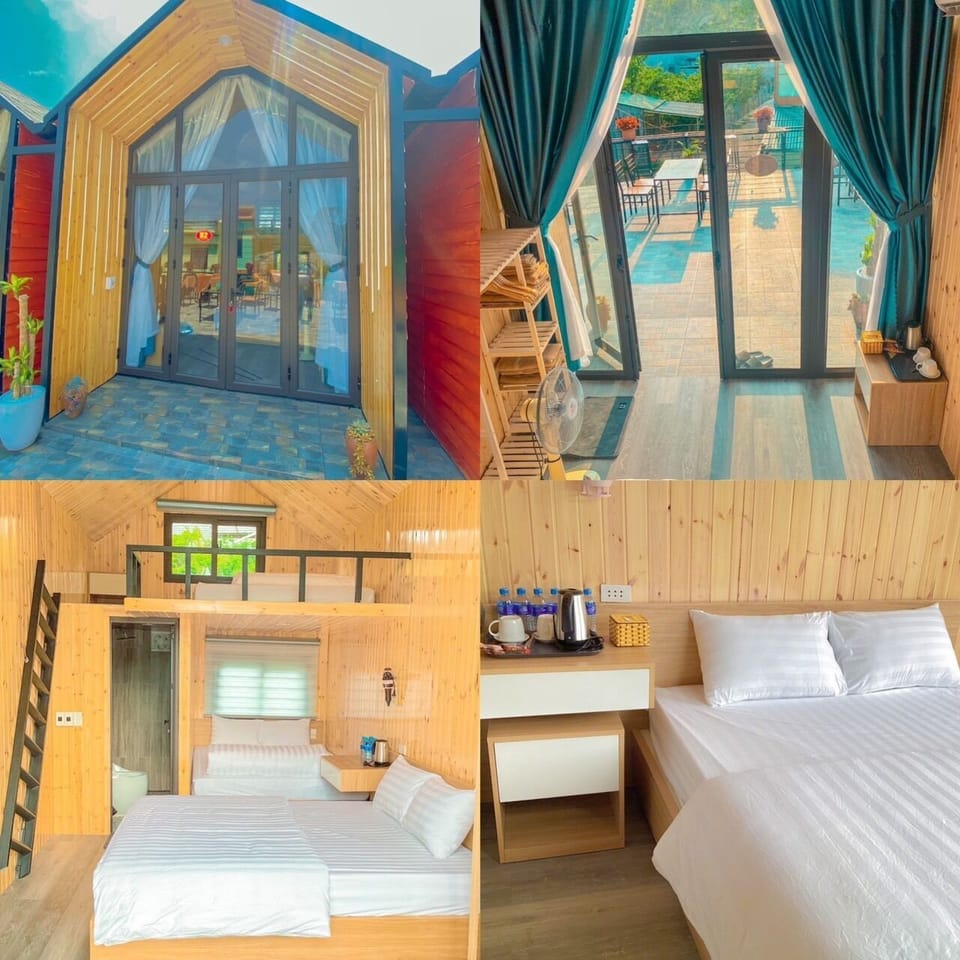 Family Twin Room | Desk, WiFi (free), bed sheets