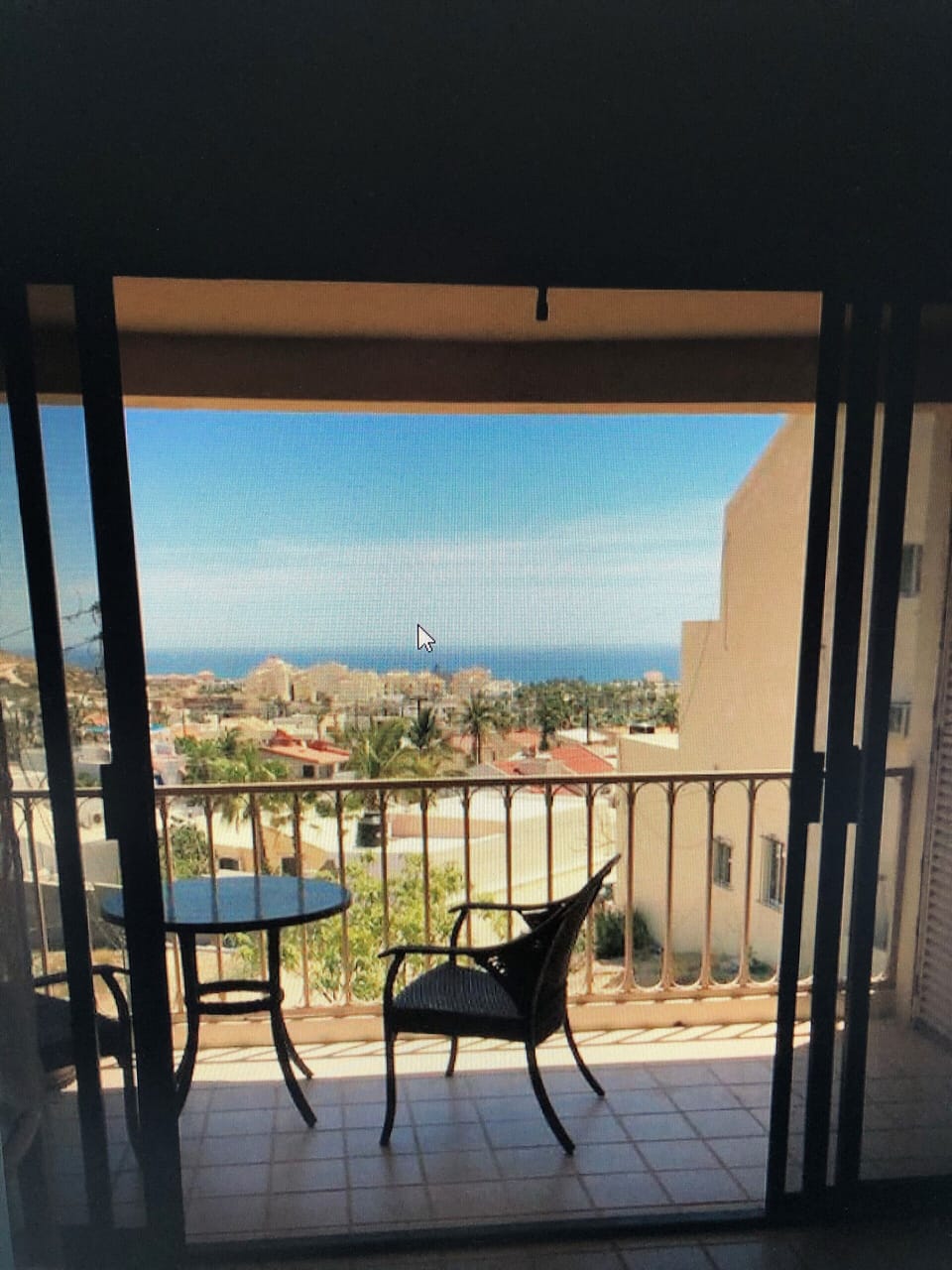 View from balcony 