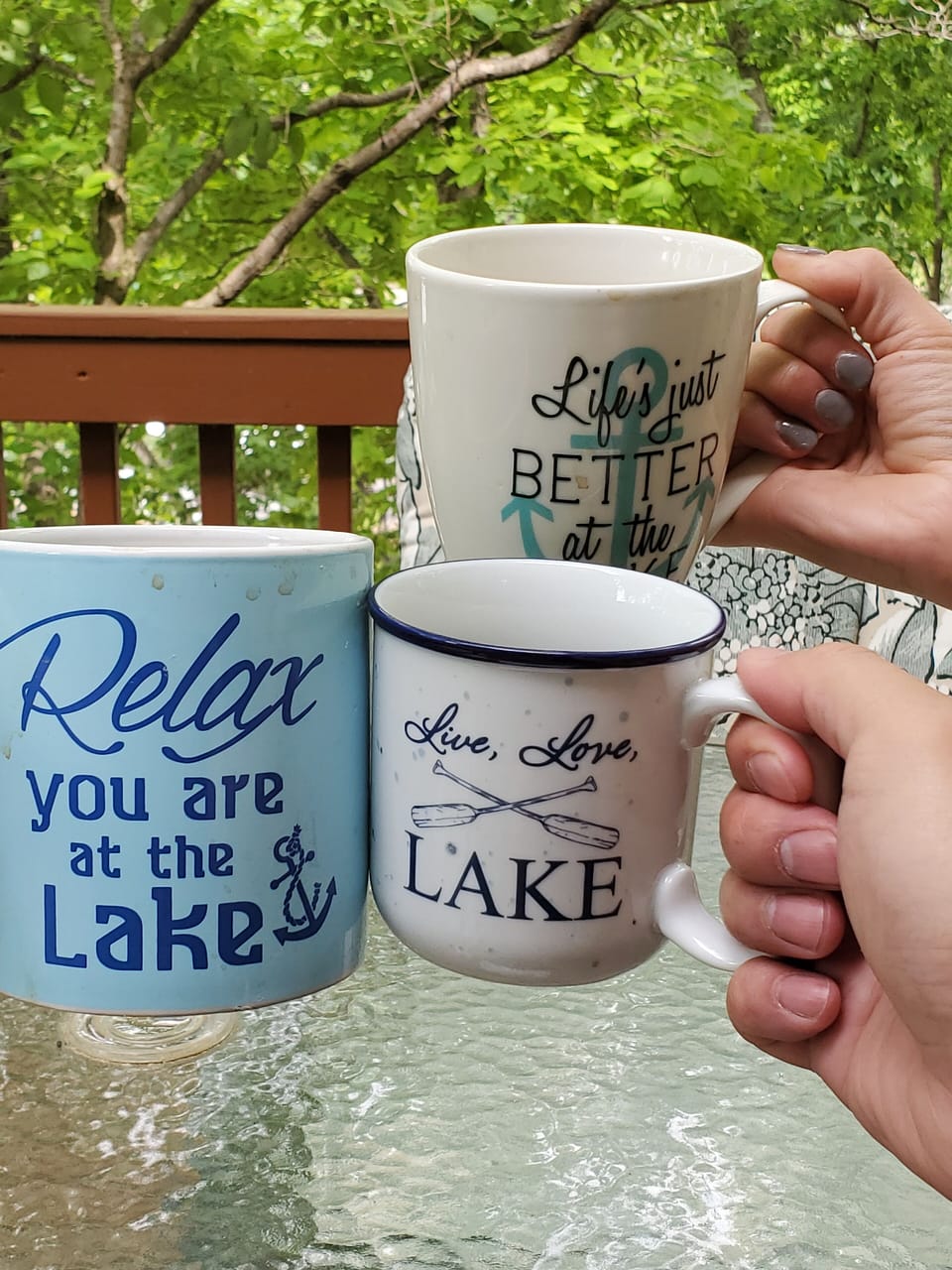 Enjoy your morning coffee with an amazing view