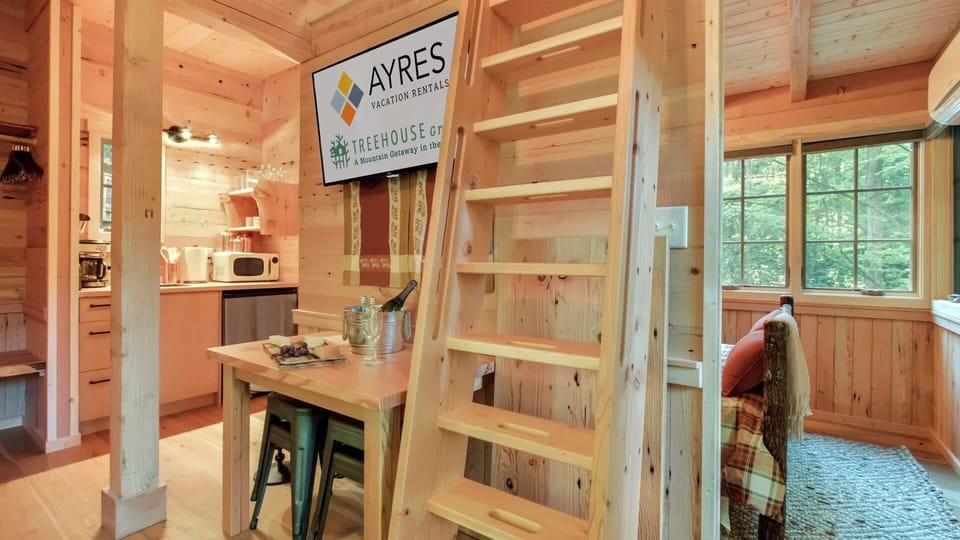Ladder access to loft