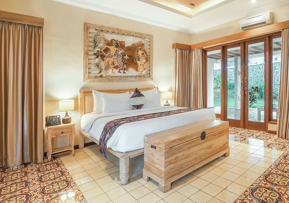 Premium bedding, blackout drapes, soundproofing, free WiFi