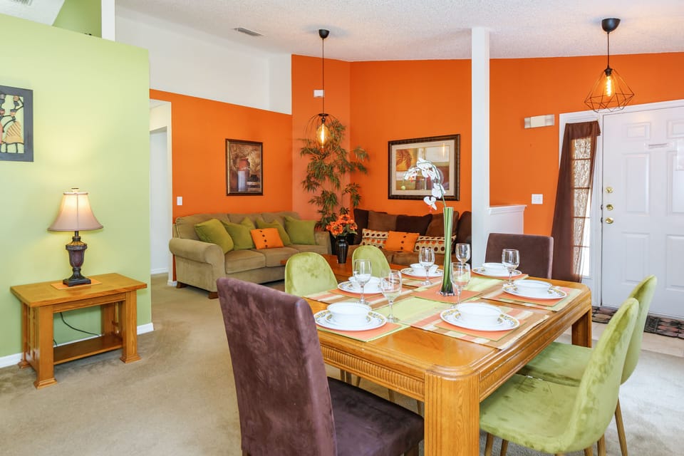 Dining and seating area