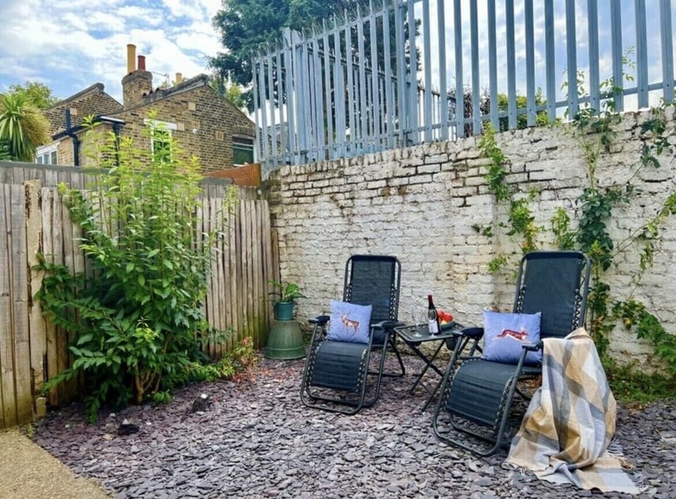 Private South Facing Garden area