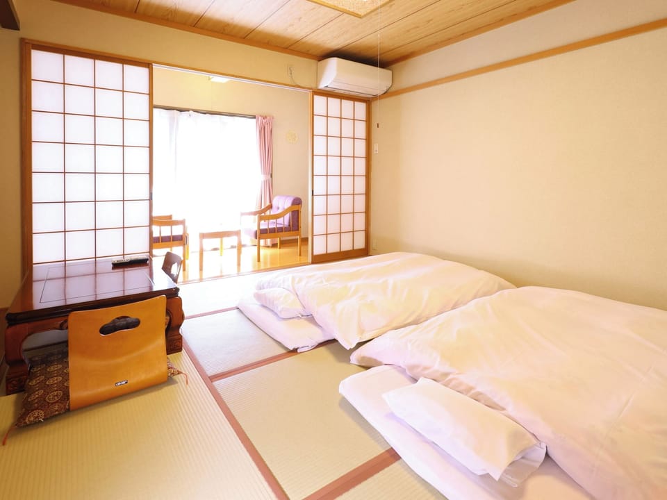 Japanese-style 8tatami mats room, Non Smoking | In-room safe, blackout drapes, bed sheets