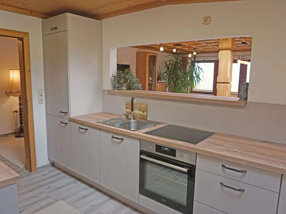 Cabinetry, Kitchen Sink, Sink, Tap, Countertop, Furniture, Plumbing Fixture, Building, Wood, Kitchen Stove