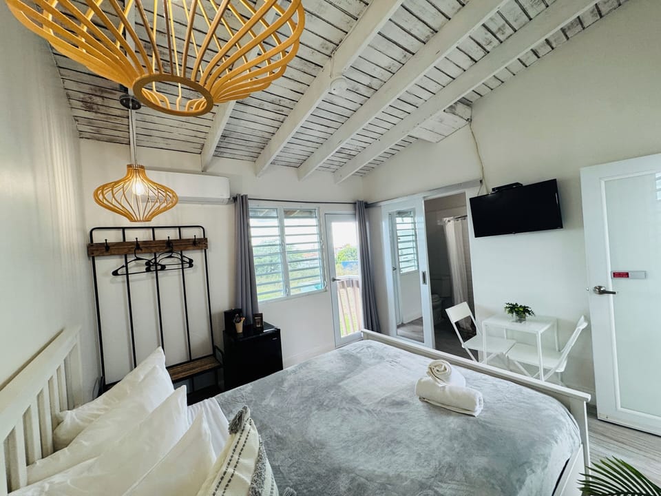 Standard Room, 1 Queen Bed | Iron/ironing board, WiFi (free), individually decorated