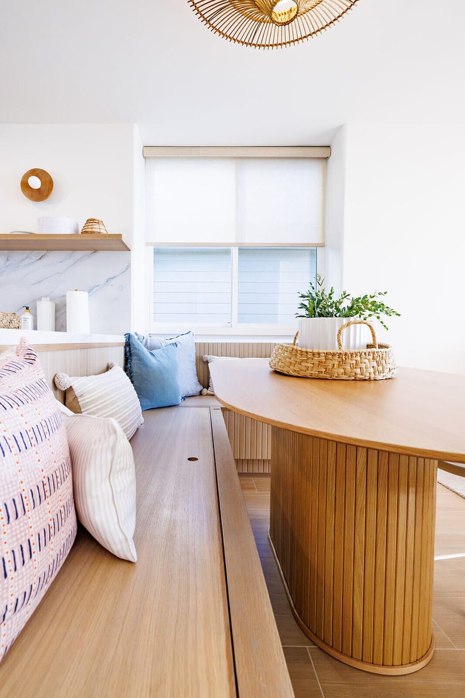 Beautiful wooden nook perfect for all guest