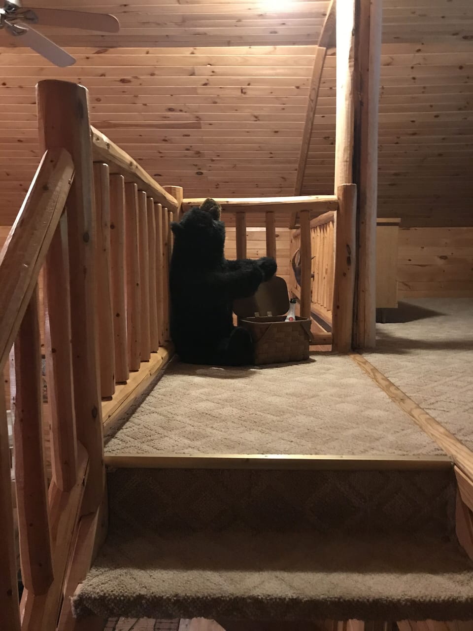 Upstairs loft