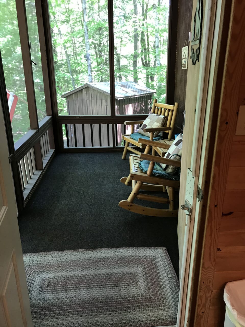 Screened porch 