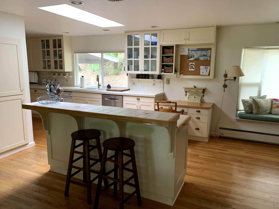 Bar Seating at Kitchen Island