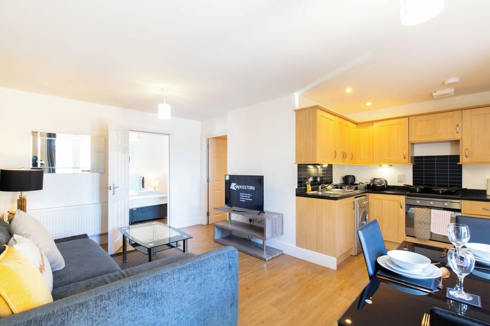 Executive Apartment, Ensuite, City View | Shared kitchen