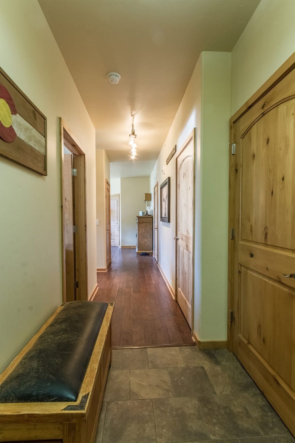 Entry Hallway once in the unit
