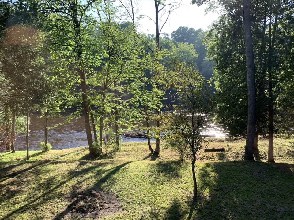 View from entertainment room