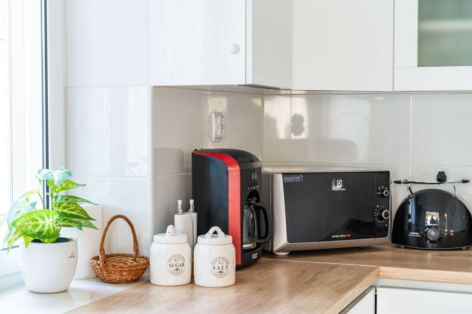 House (Four-Bedroom House with Terrace) | Private kitchen | Fridge