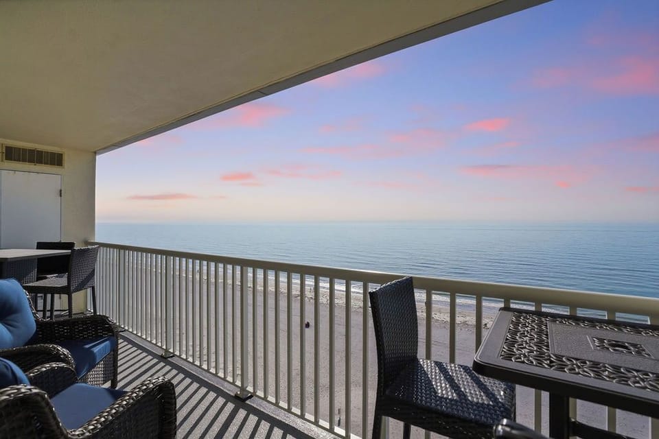 Sunrise-to-sunset ocean views from your private balcony, where every moment feels like a beachfront escape.