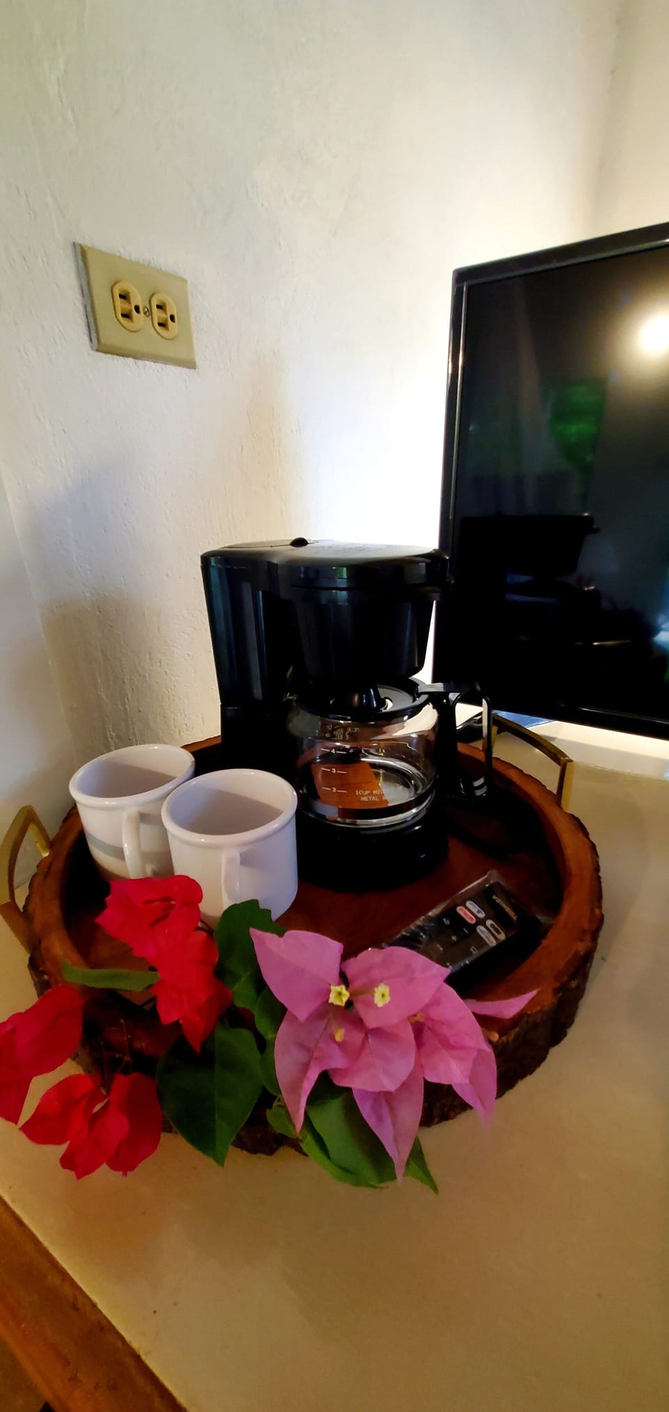Treat yourself to freshly brewed Jamaican coffee every morning.