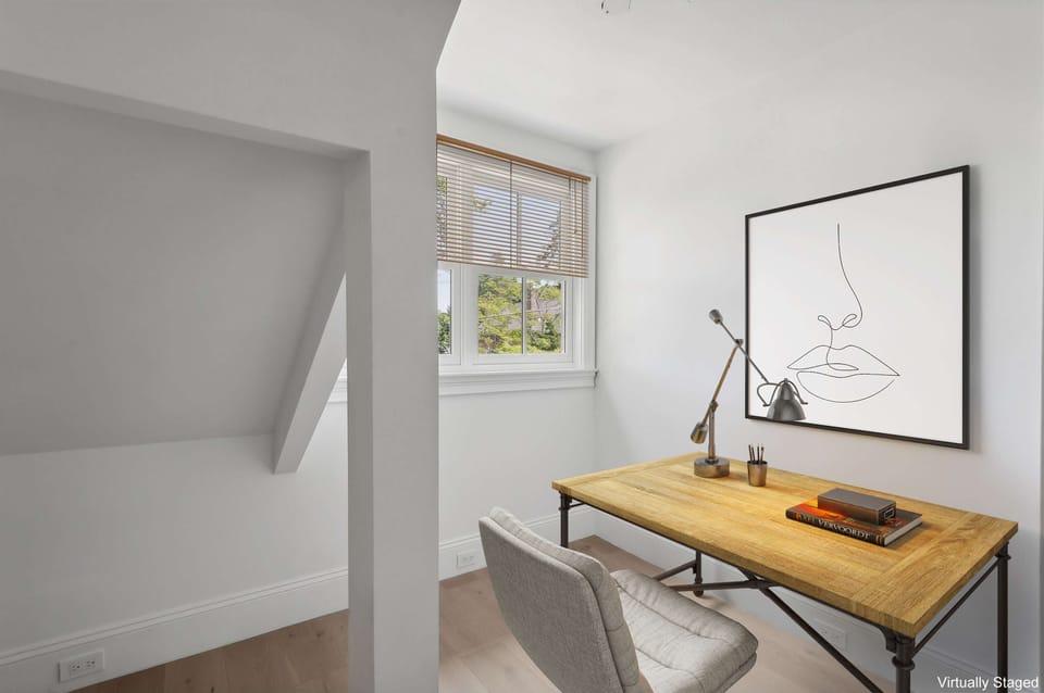 Upstairs office