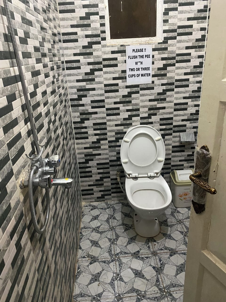 Basic Room | Bathroom | Shower, towels, soap, toilet paper