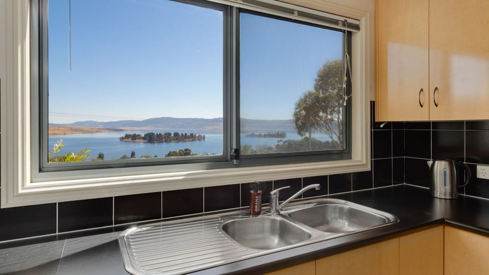 Washing up with a view!