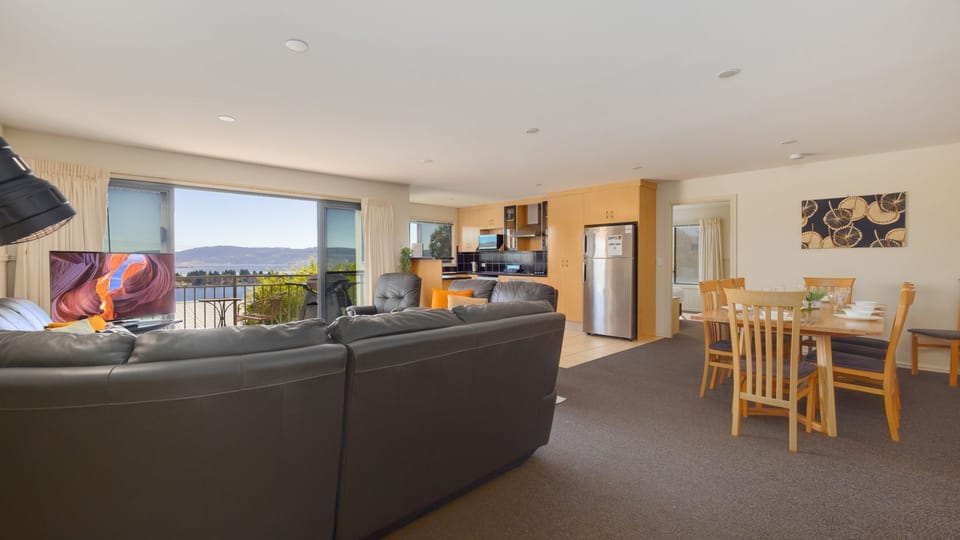 Open plan living to discuss your days holiday activities