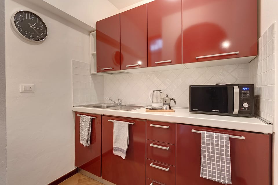 Apartment, 1 Bedroom | Private kitchenette | Fridge, microwave, stovetop, coffee/tea maker