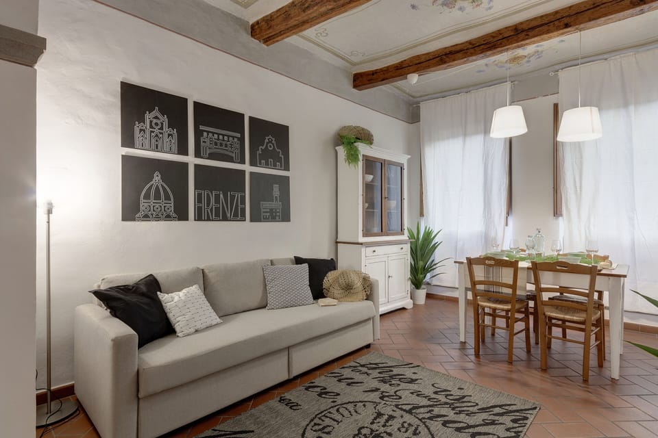 Apartment, 1 Bedroom | Living area | LCD TV