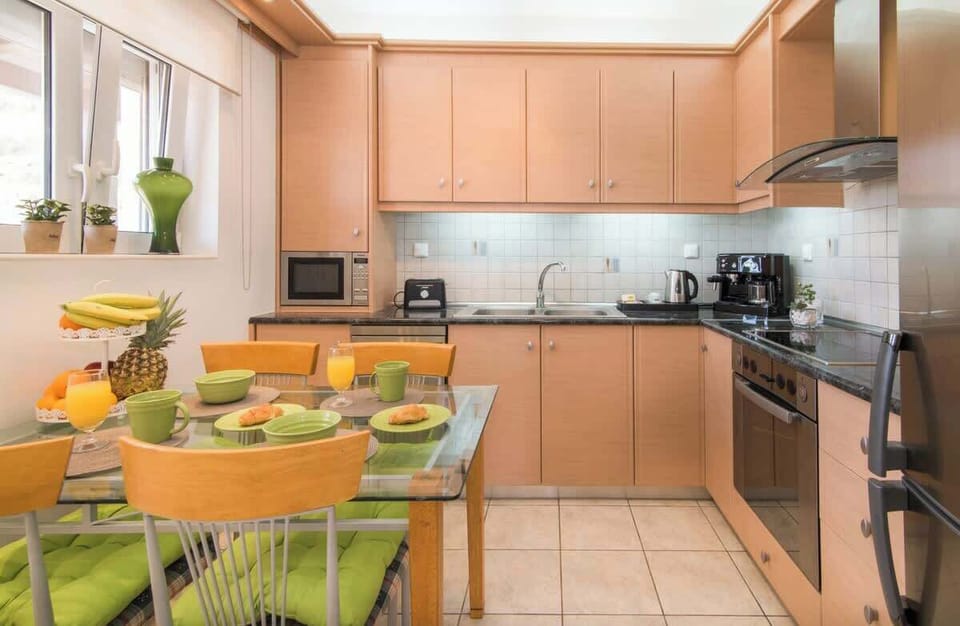 Explore the well-appointed kitchen area, a space designed to inspire culinary creativity