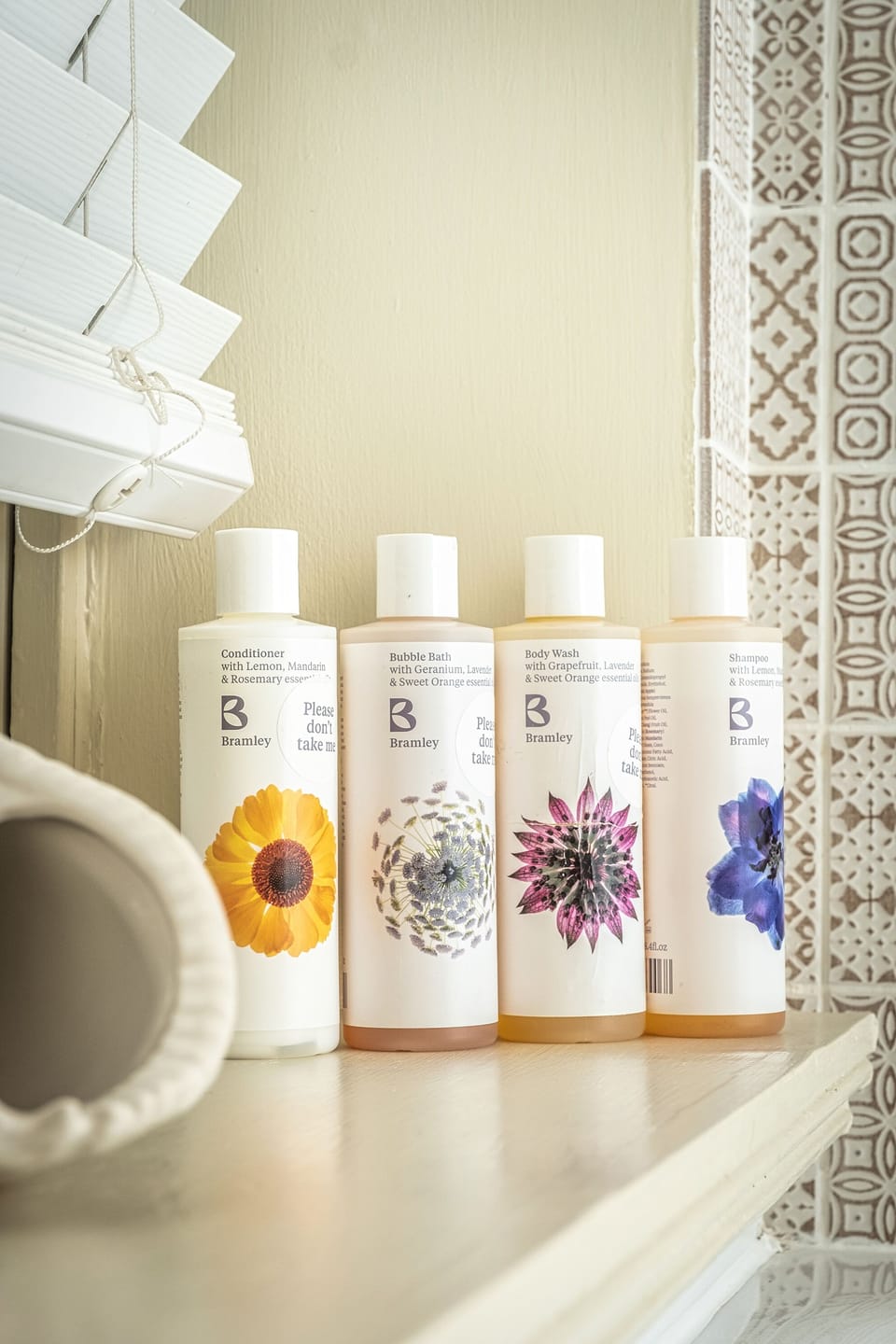 Rainfall showerhead, free toiletries, hair dryer, towels