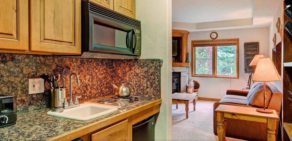 Kitchenette, Tyra Riverbend 111, Breckenridge Vacation Rental