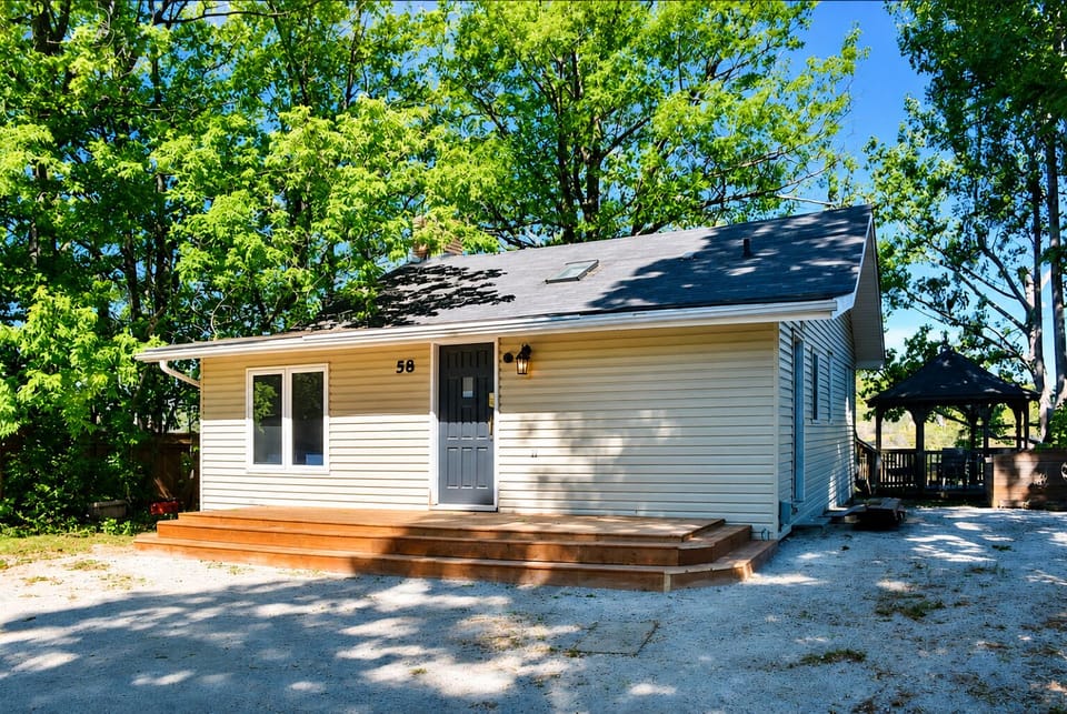 Exterior Front of Cottage