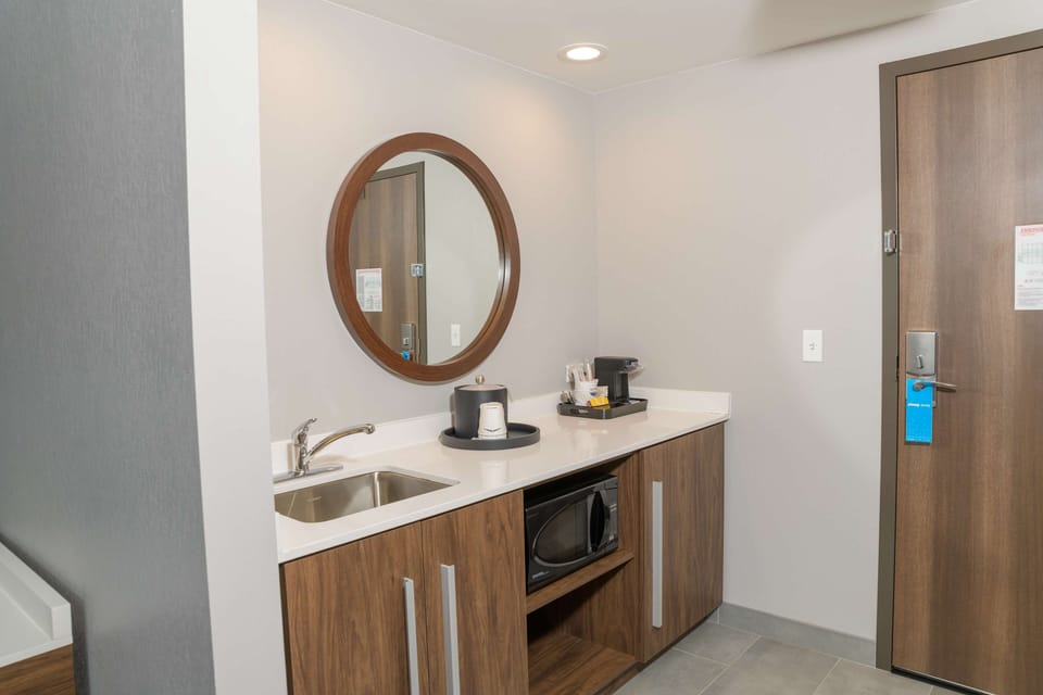 Studio, 1 King Bed, Non Smoking, Refrigerator & Microwave (Wet bar) | Minibar