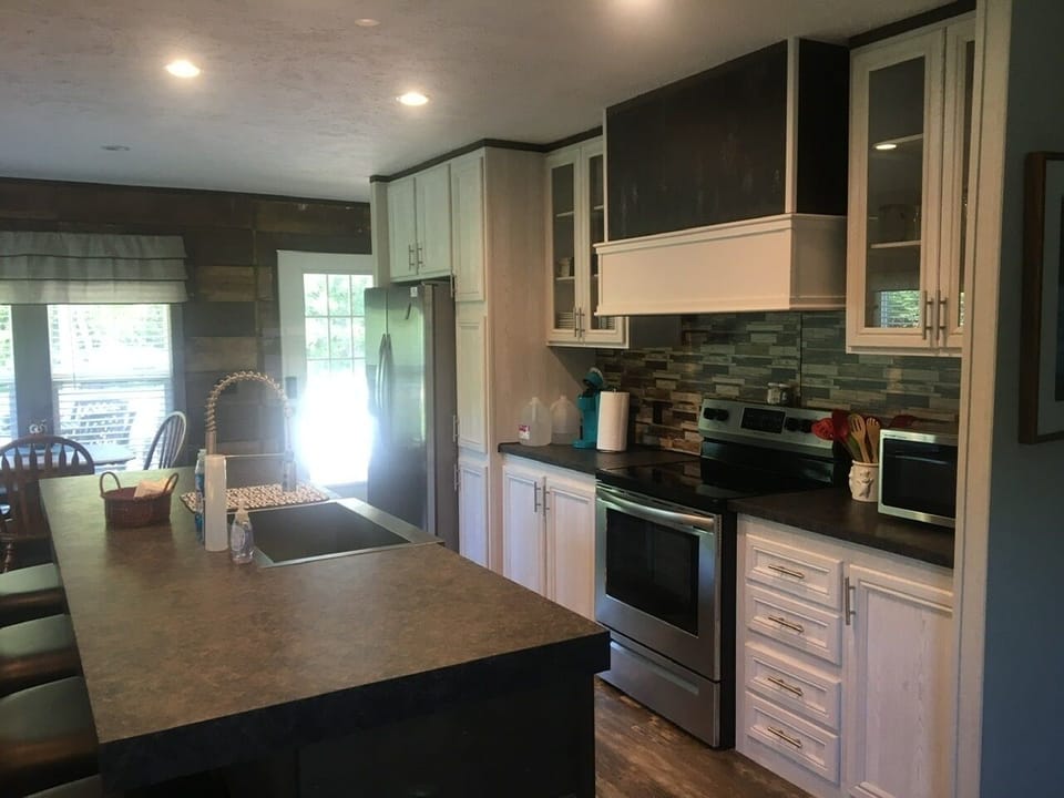 Modern well equipped kitchen