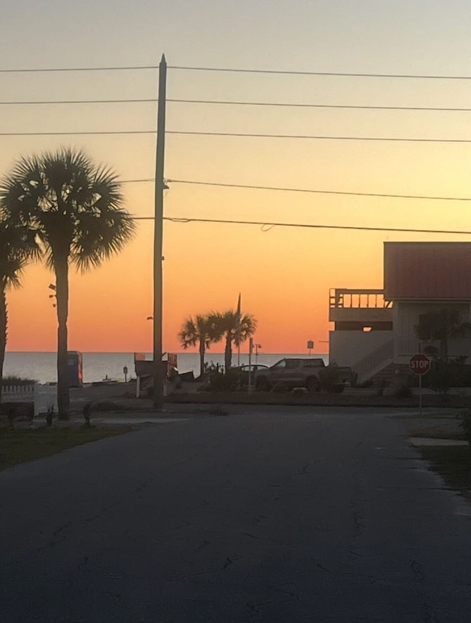 In Front of House to Beach