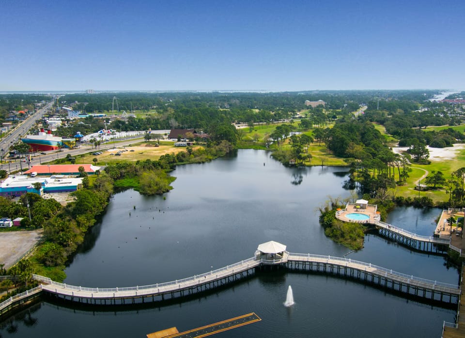 Beautiful view of the lake from the balcony