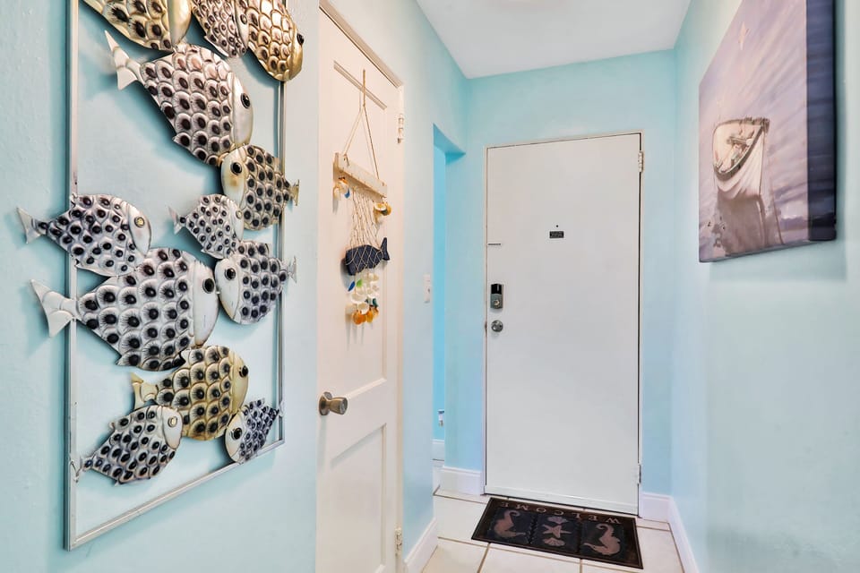 Entrance front door