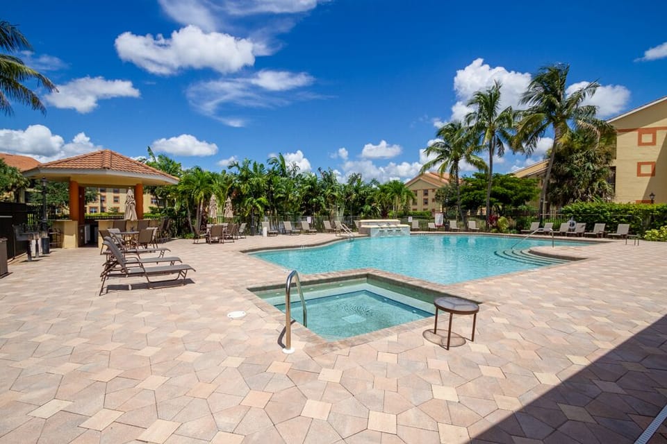 Pool and spa