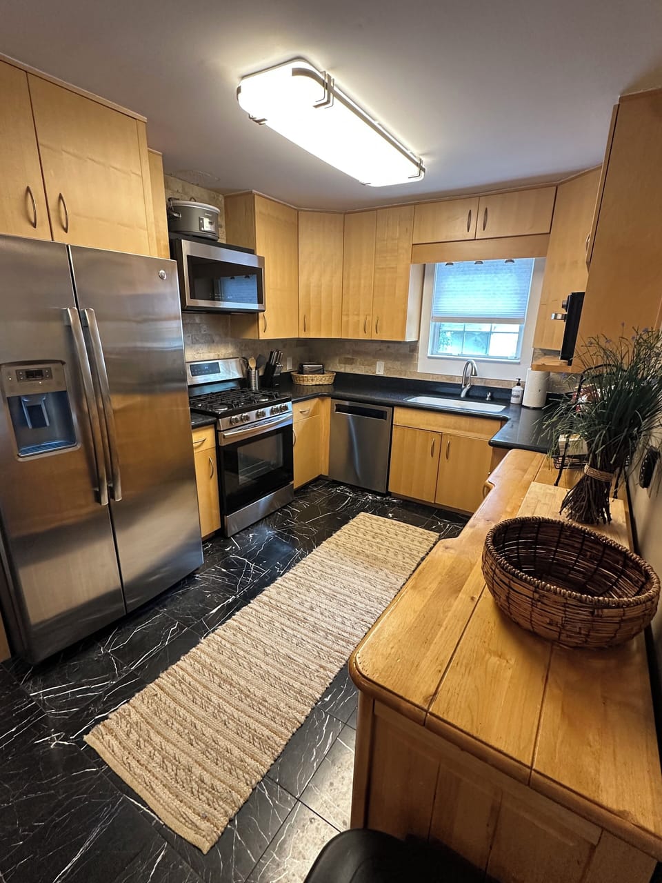 The Kitchen fully stocked with everything you need