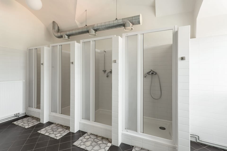 Bathrobes, towels