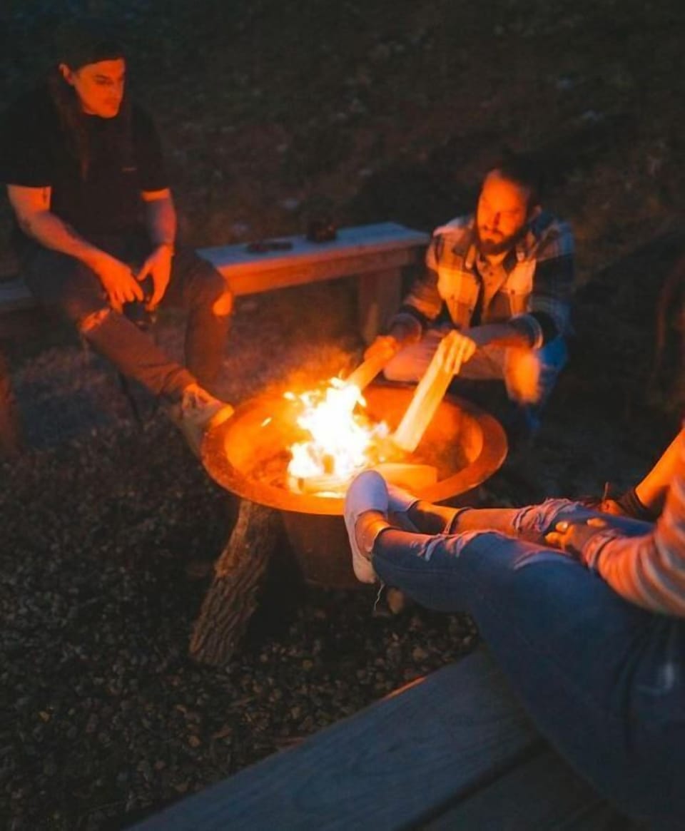 Evergreen Fire Pit