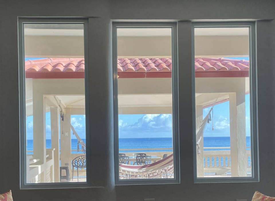Ocean View from living area…