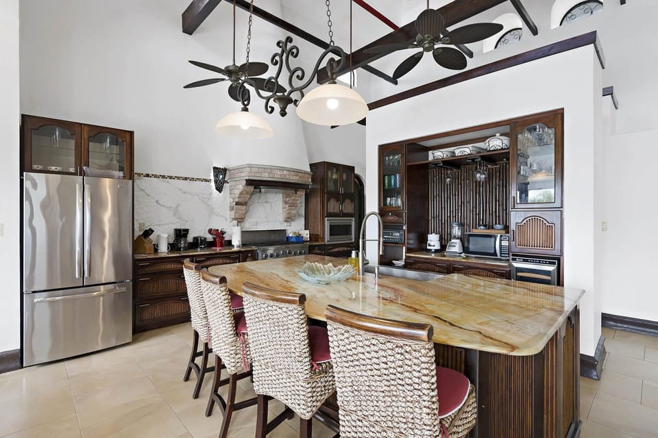 House, 4 Bedrooms, Accessible, Beach View | Private kitchen | Full-size fridge, microwave, stovetop, dishwasher