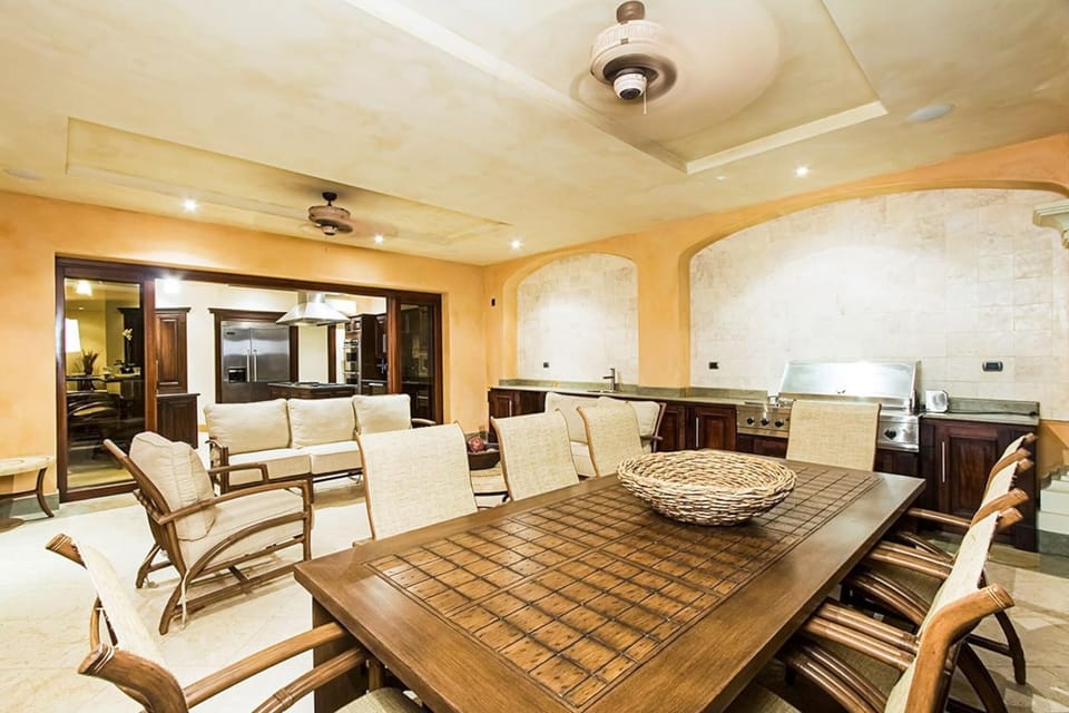 Villa, 5 Bedrooms, Accessible, Beach View | Private kitchen | Full-size fridge, microwave, stovetop, dishwasher