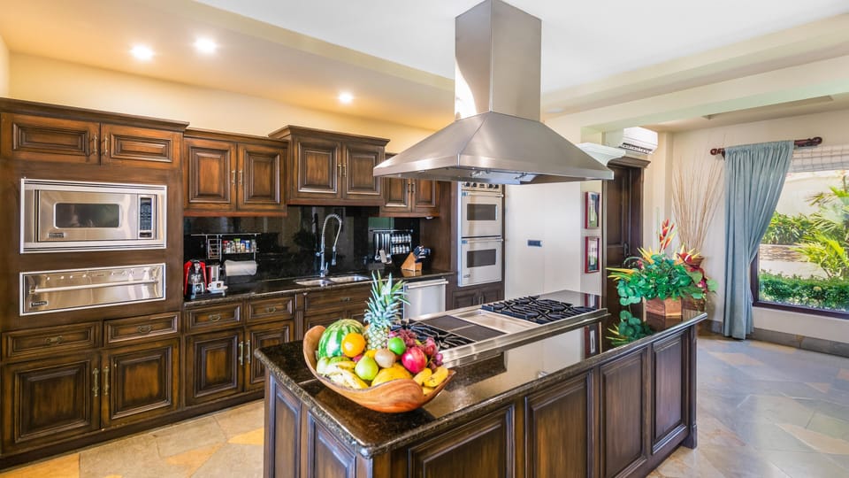 House, 5 Bedrooms, Accessible, Beach View | Private kitchen | Full-size fridge, microwave, stovetop, dishwasher
